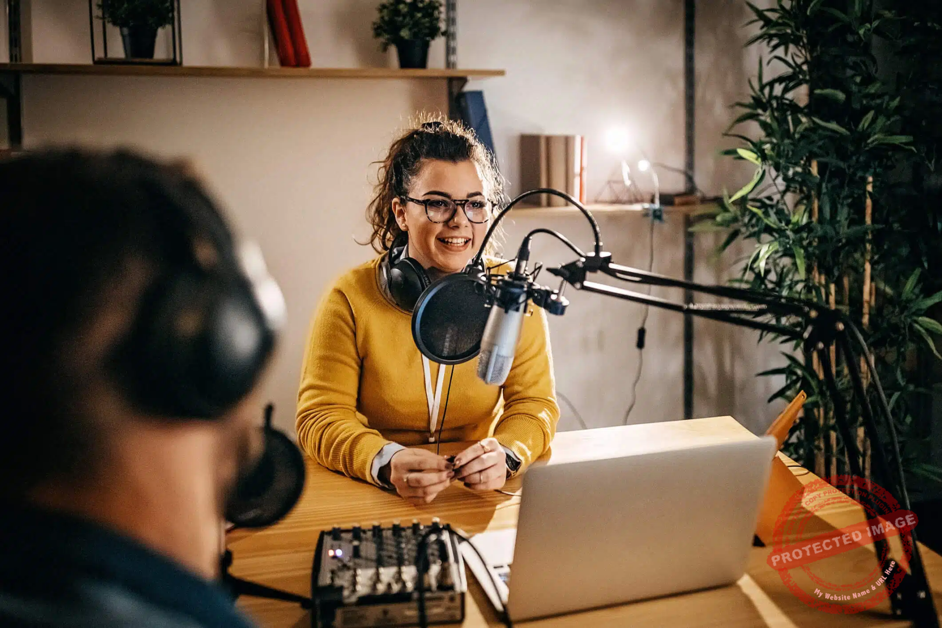 cabina de radio streaming